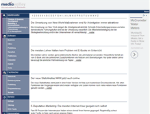 Tablet Screenshot of mediavalley.de